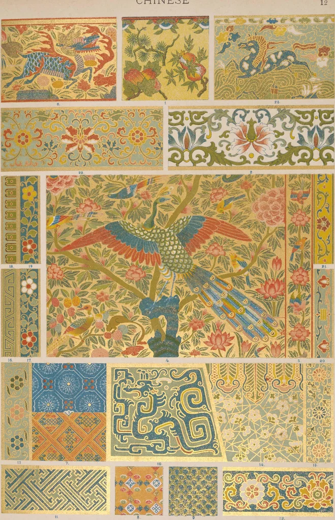 An illustration from Historic styles of ornament, 1898, leaf 46