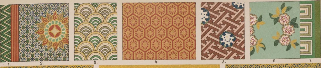 An illustration from Historic styles of ornament, 1898, leaf 52