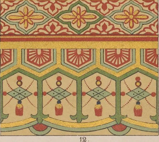 An illustration from Historic styles of ornament, 1898, leaf 52
