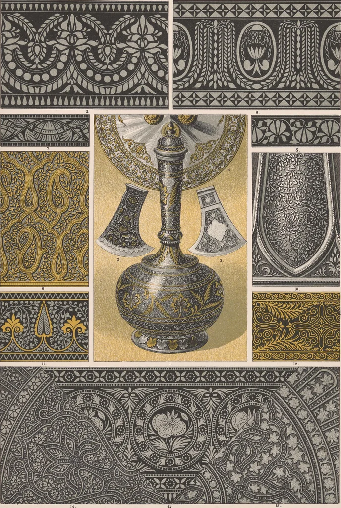 An illustration from Historic styles of ornament, 1898, leaf 56