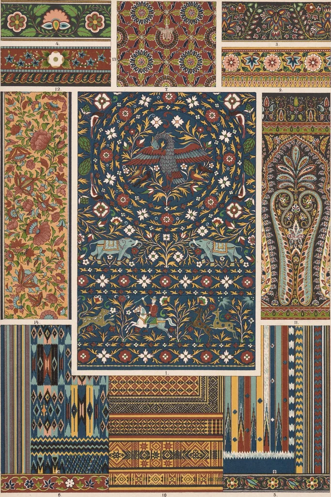 An illustration from Historic styles of ornament, 1898, leaf 58