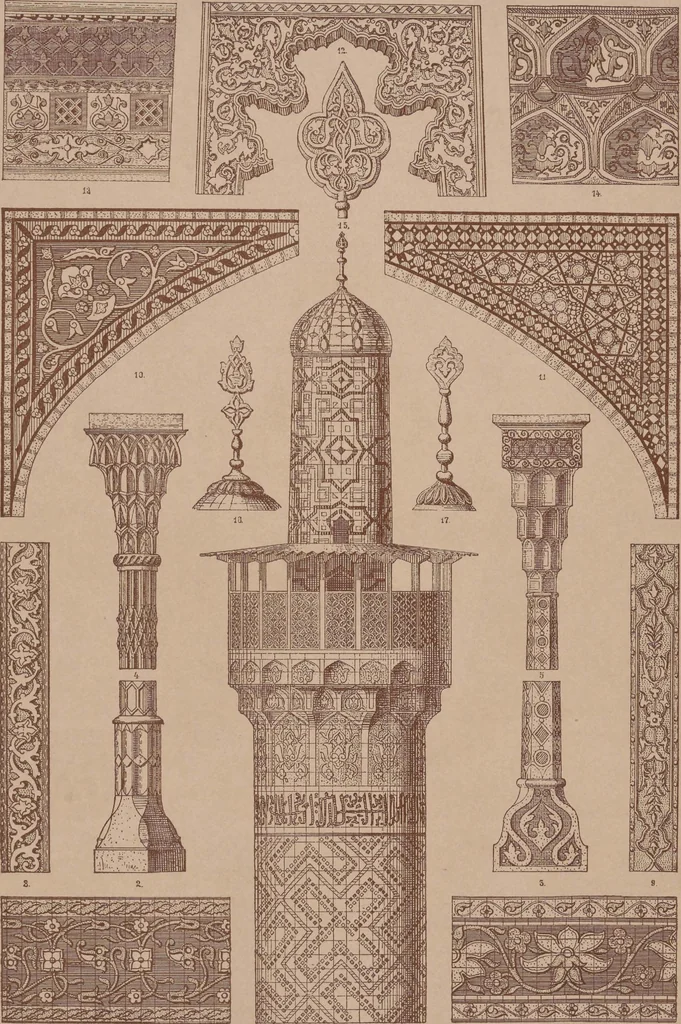 An illustration from Historic styles of ornament, 1898, leaf 68