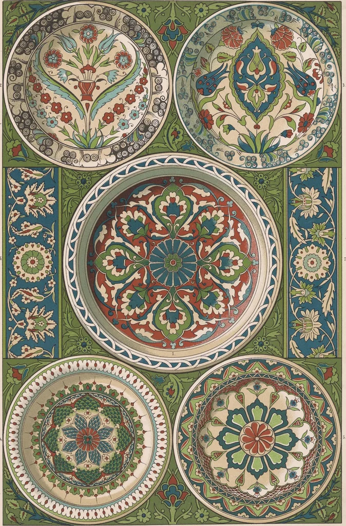 An illustration from Historic styles of ornament, 1898, leaf 72