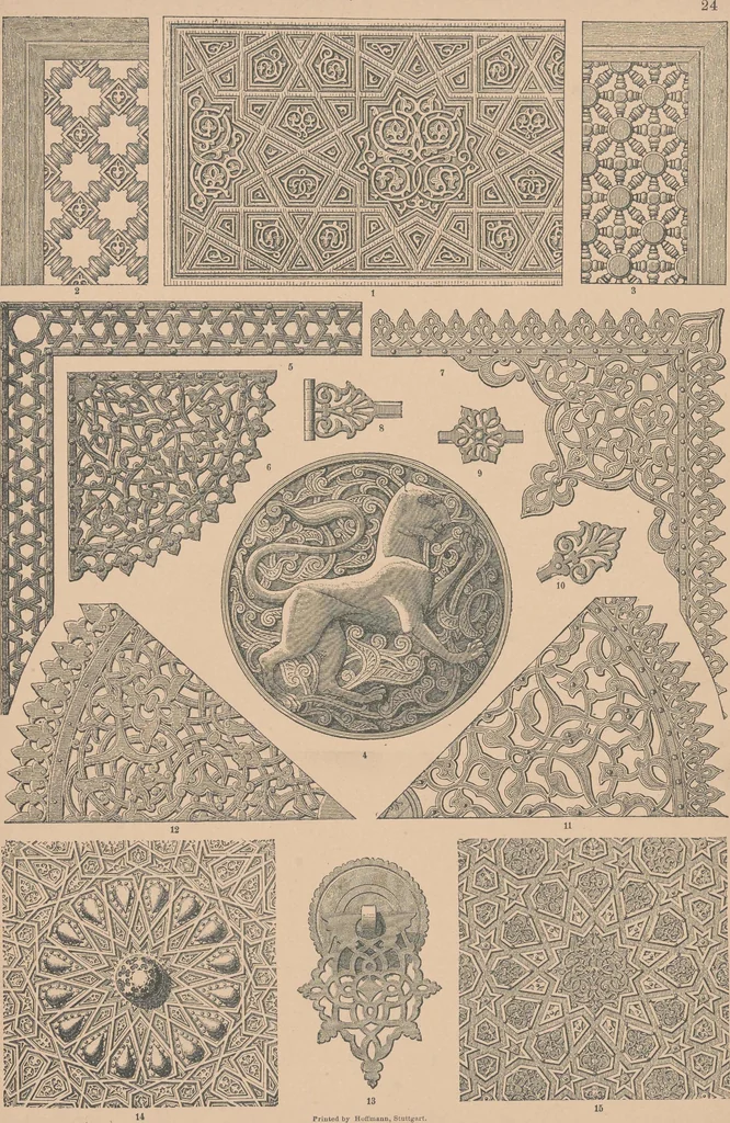 An illustration from Historic styles of ornament, 1898, leaf 86