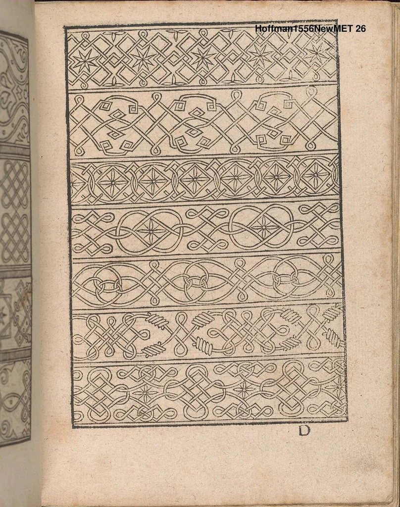 An illustration from New Modelbuch. Allen Nagerin unnd Sydenstickern Sehr nutzlich zu brauchen., 1556, leaf 25