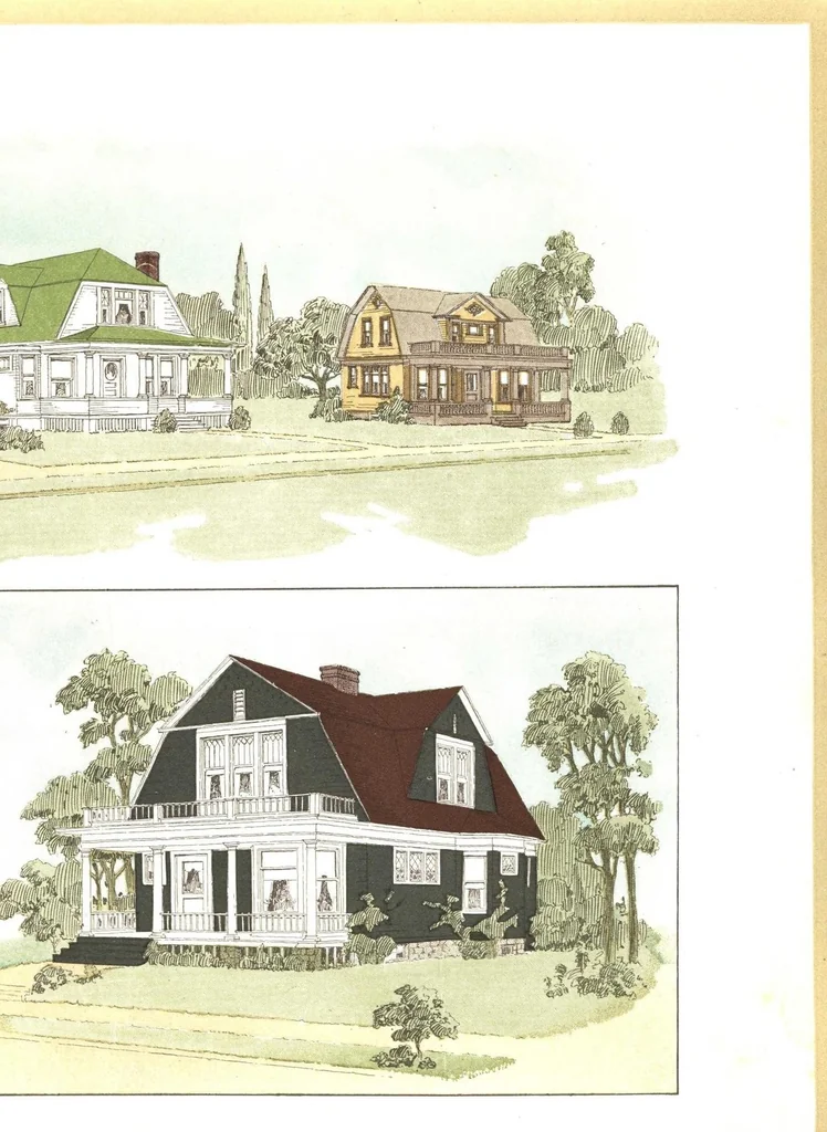 An illustration from Home owner's paint book., 1920, leaf 24