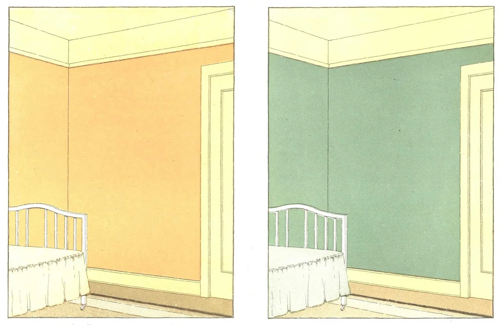 An illustration from Home owner's paint book., 1920, leaf 34