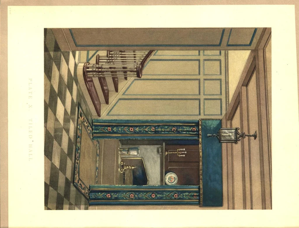 An illustration from Home owner's paint book., 1920, leaf 44