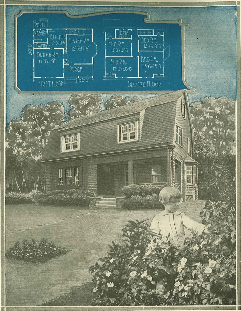 An illustration from Home plan suggestions, 1921, leaf 23