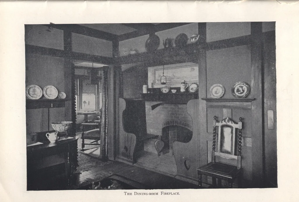 An illustration from Low-cost suburban homes, 3rd ed., 1908, leaf 16