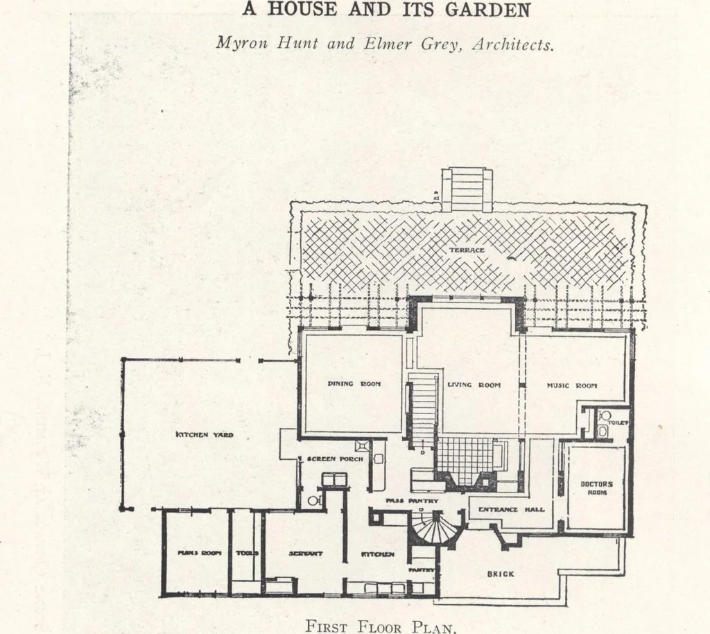 An illustration from Low-cost suburban homes, 3rd ed., 1908, leaf 23