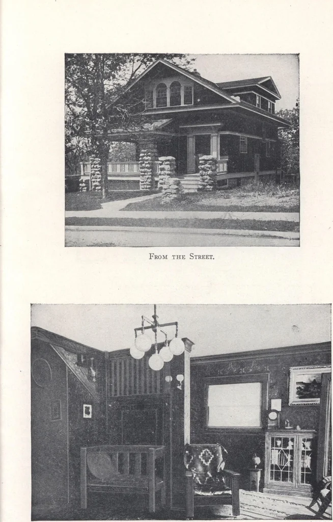 An illustration from Low-cost suburban homes, 3rd ed., 1908, leaf 30