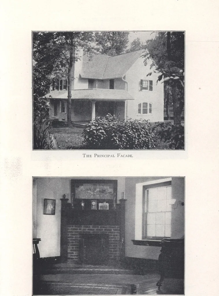 An illustration from Low-cost suburban homes, 3rd ed., 1908, leaf 34