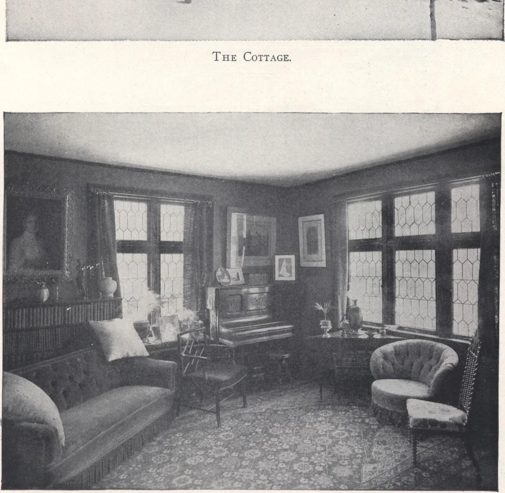 An illustration from Low-cost suburban homes, 3rd ed., 1908, leaf 52