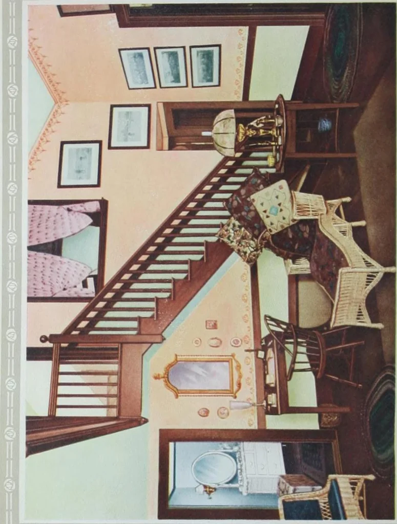 An illustration from Homes healthful and beautiful, 1906, leaf 10