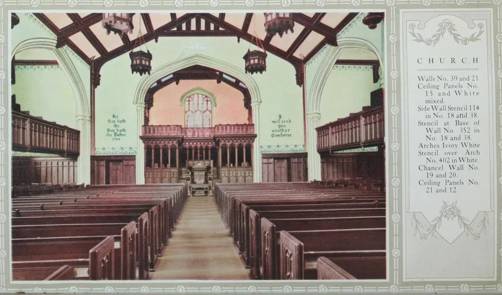 An illustration from Homes healthful and beautiful, 1906, leaf 12