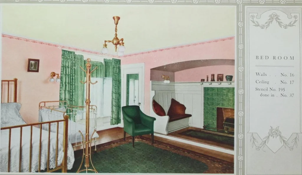 An illustration from Homes healthful and beautiful, 1906, leaf 30