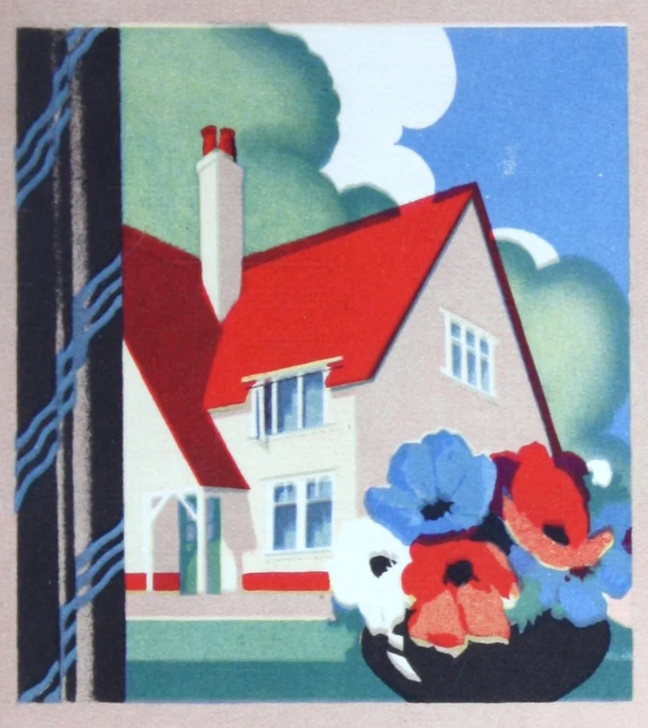 An illustration from Home decoration., 1930, leaf 4