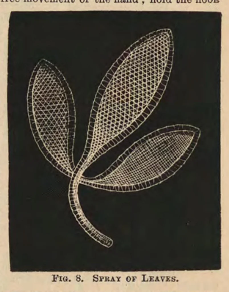 An illustration from The Honiton lace book, 1875, leaf 23