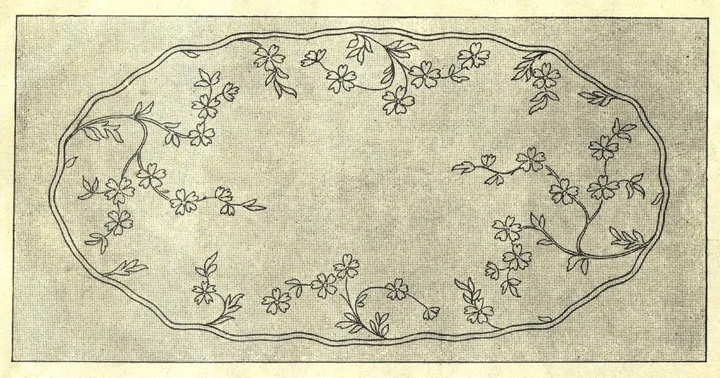 An illustration from Anthony Horderns' price list of art needlework : and materials for fancy work suited to fair fingers., 1911, leaf 12