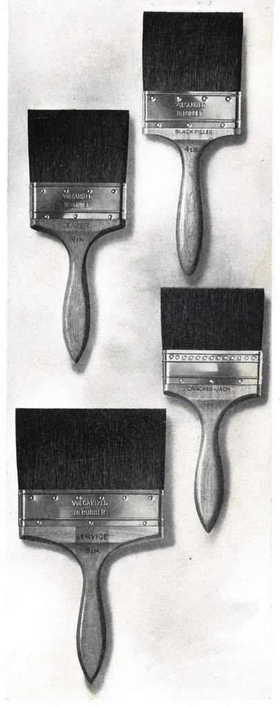 An illustration from A Catalog of Horseshoe Brand Brushes : 1924, 1924, leaf 10