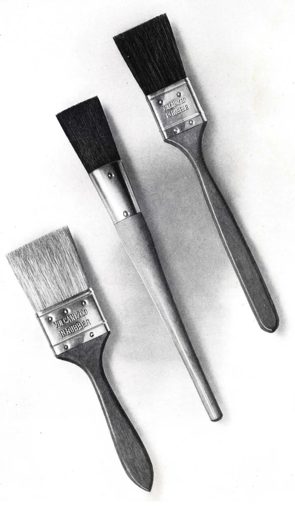 An illustration from A Catalog of Horseshoe Brand Brushes : 1924, 1924, leaf 17