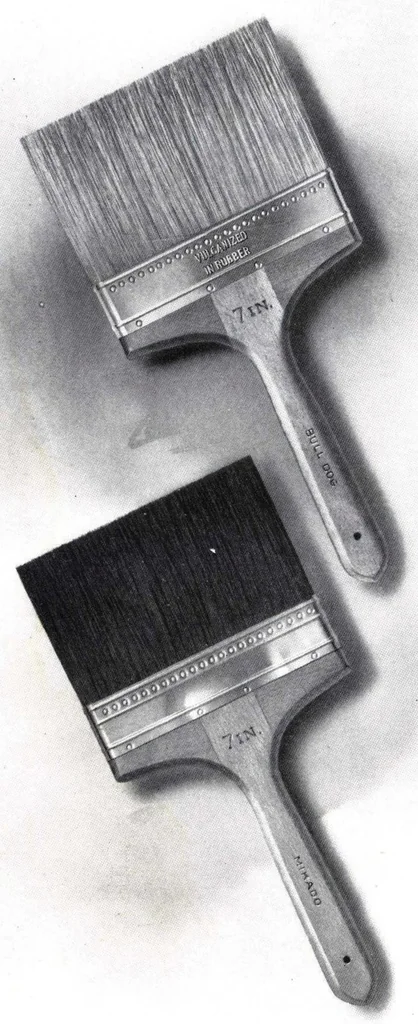 An illustration from A Catalog of Horseshoe Brand Brushes : 1924, 1924, leaf 23