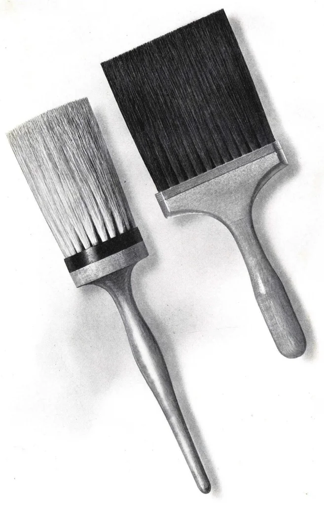 An illustration from A Catalog of Horseshoe Brand Brushes : 1924, 1924, leaf 30