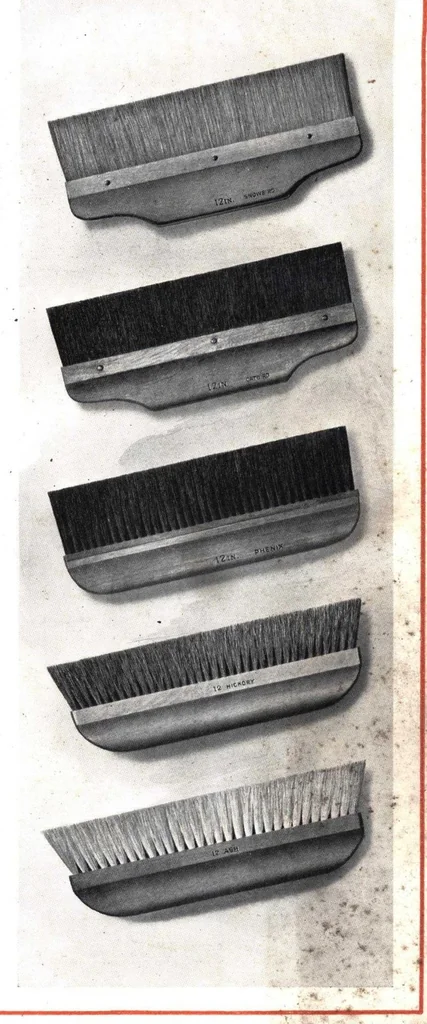 An illustration from A Catalog of Horseshoe Brand Brushes : 1924, 1924, leaf 34