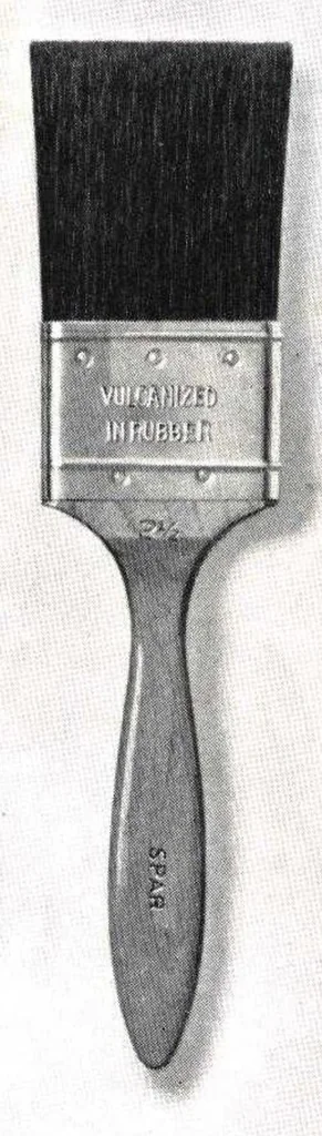 An illustration from Horseshoe Brand Brushes, 1924, leaf 15