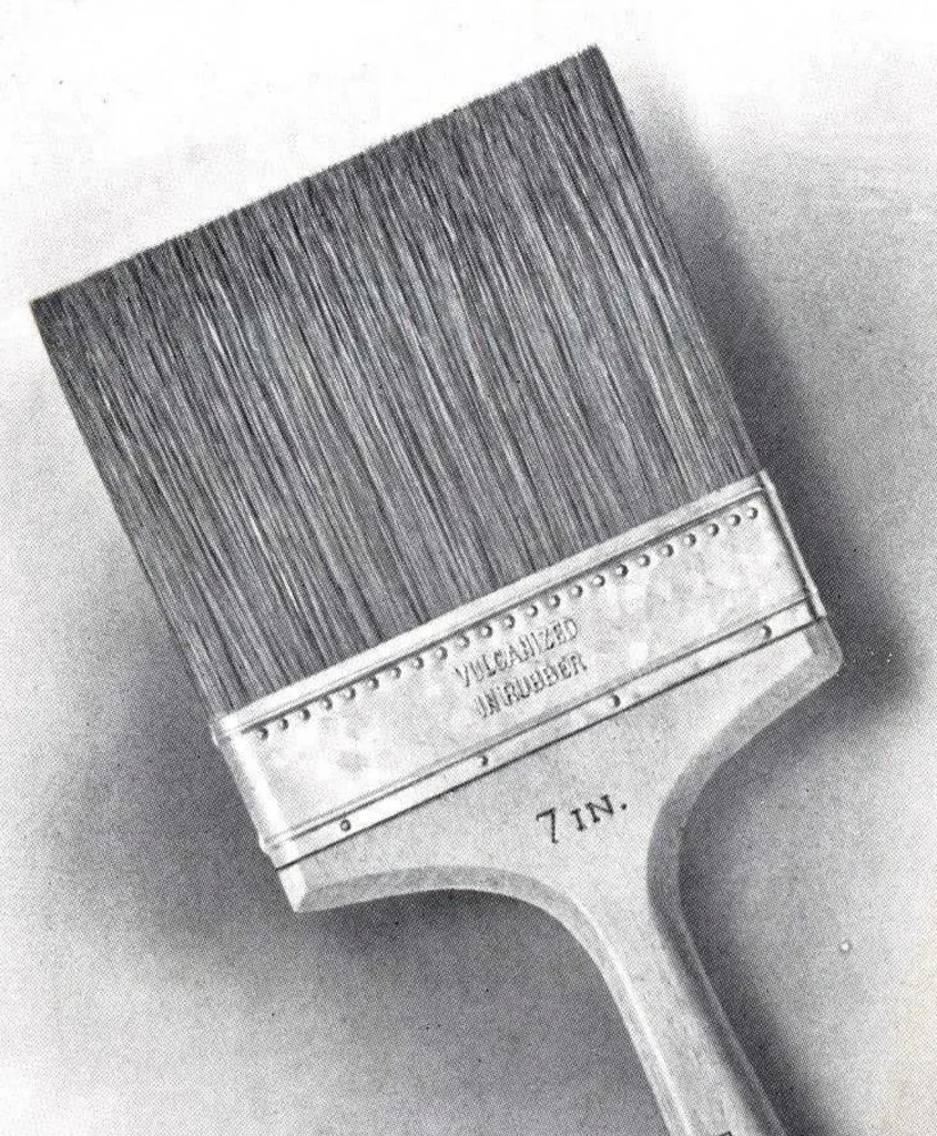 An illustration from Horseshoe Brand Brushes, 1924, leaf 22