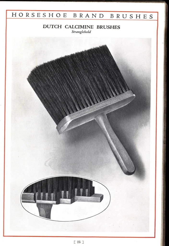 An illustration from Horseshoe Brand Brushes, 1924, leaf 26