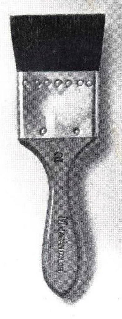 An illustration from Horseshoe Brand Brushes, 1924, leaf 44