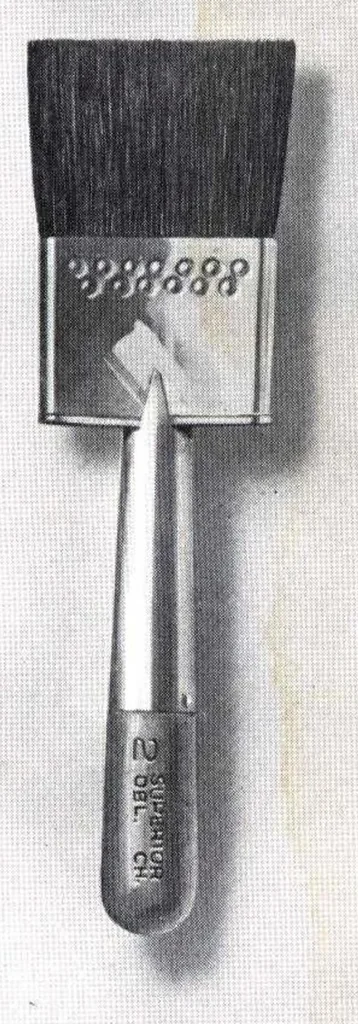 An illustration from Horseshoe Brand Brushes, 1924, leaf 50