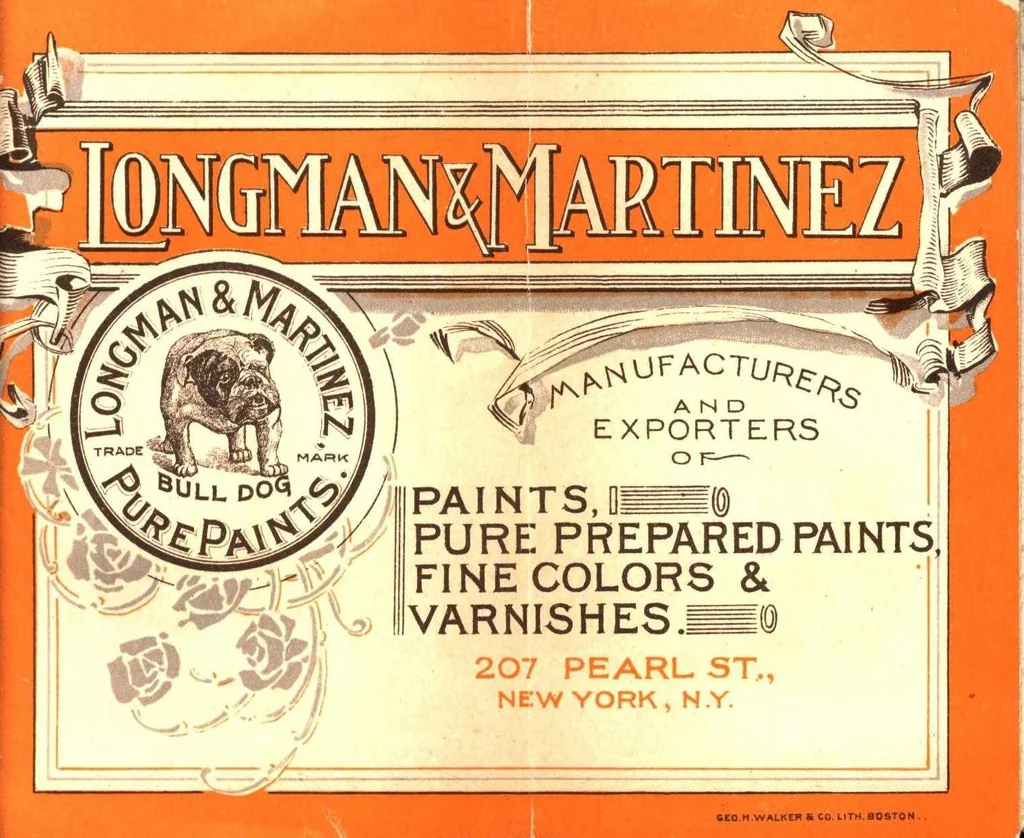An illustration from House painting suggestions with Longman & Martinez pure paints., 1900, leaf 0
