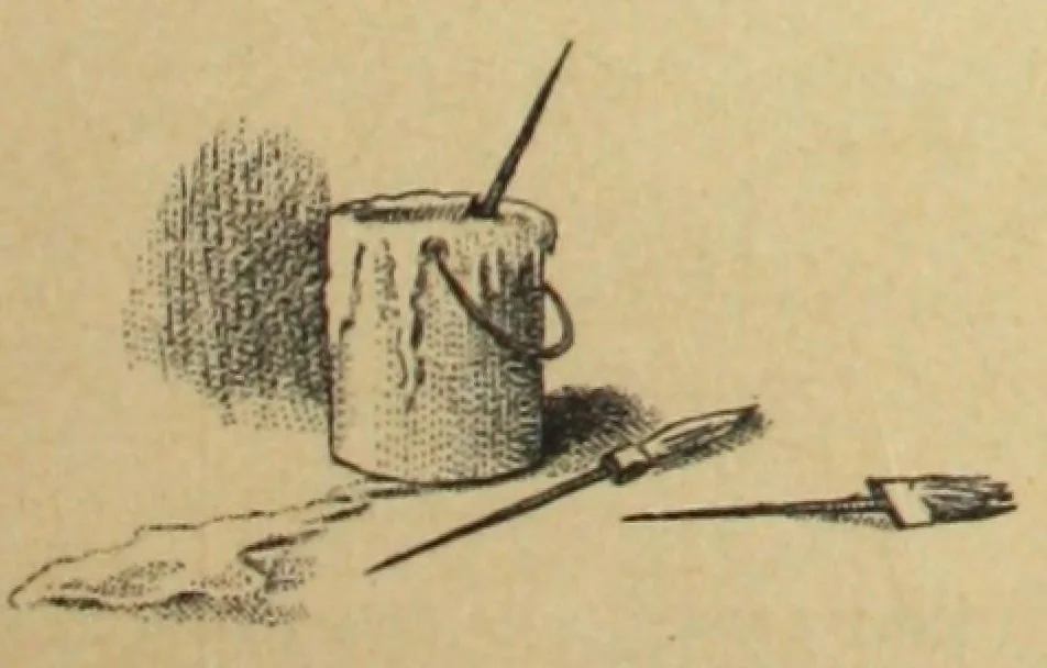 An illustration from House paints : a common sense talk about them., 1899, leaf 10