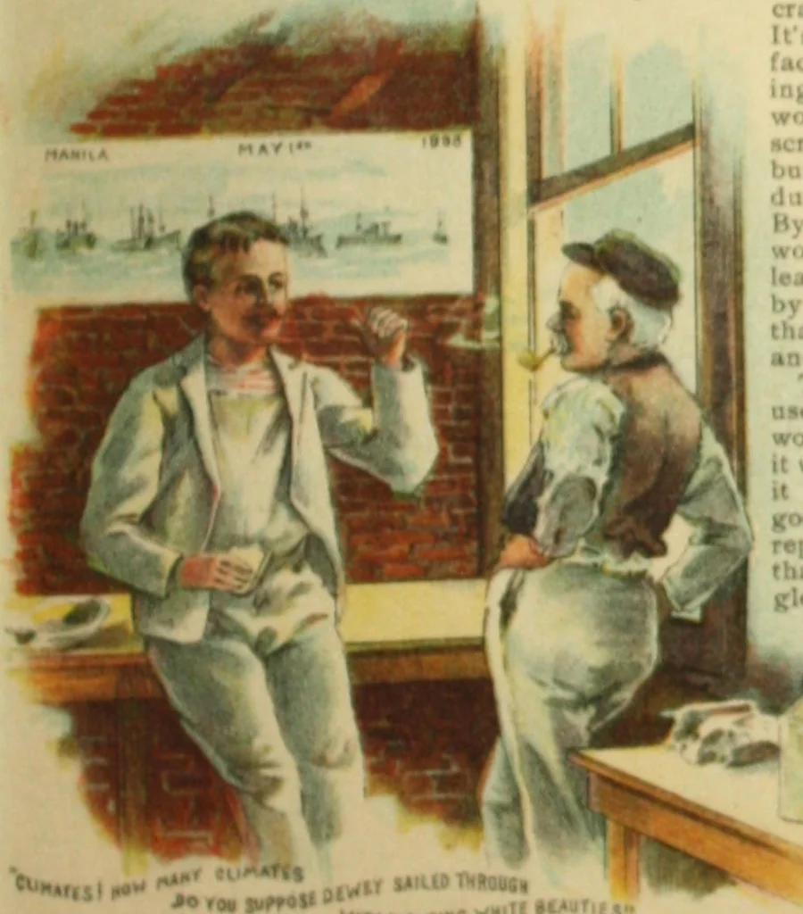 An illustration from House paints : a common sense talk about them., 1899, leaf 6