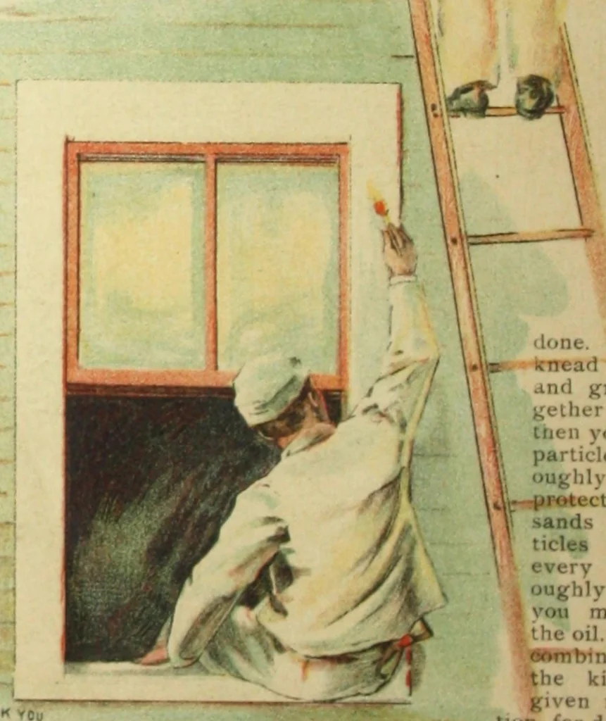 An illustration from House paints : a common sense talk about them., 1899, leaf 7