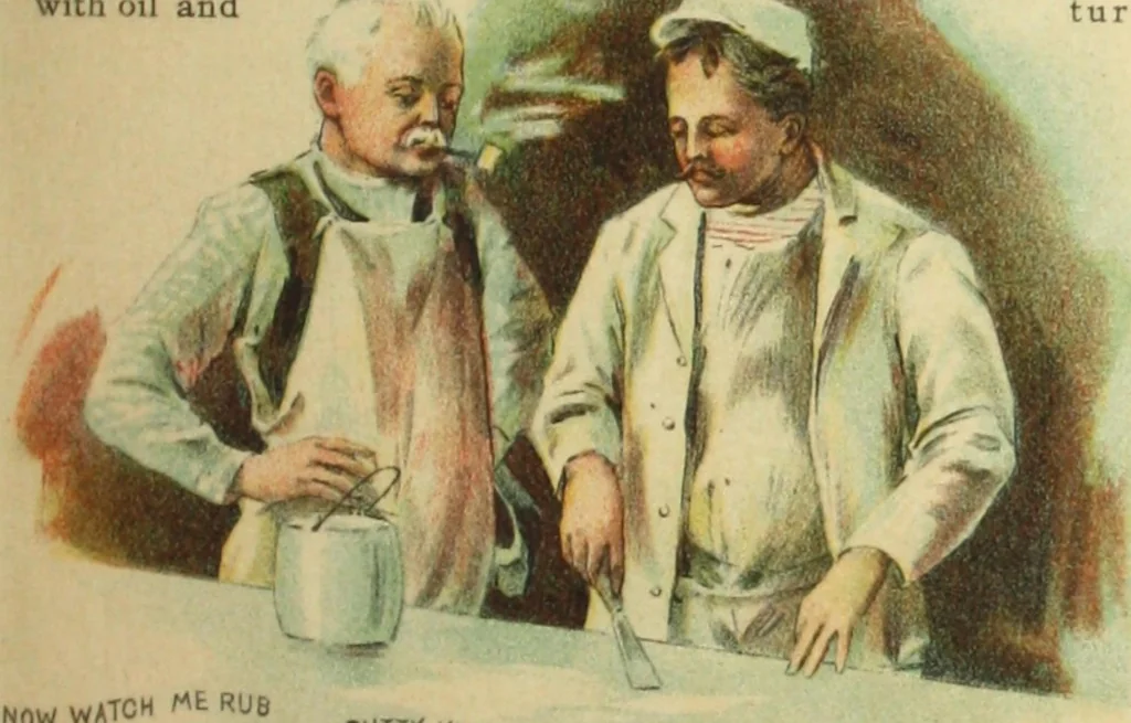 An illustration from House paints : a common sense talk about them., 1899, leaf 8
