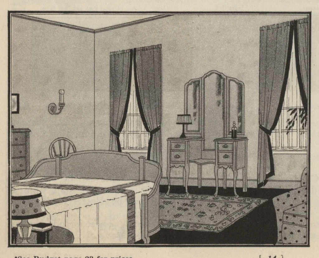 An illustration from How to choose colors and furnishings for your home., 1926, leaf 15