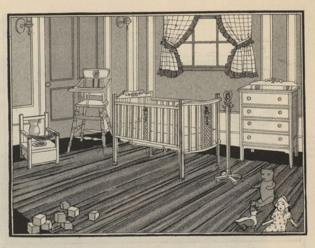 An illustration from How to choose colors and furnishings for your home., 1926, leaf 16