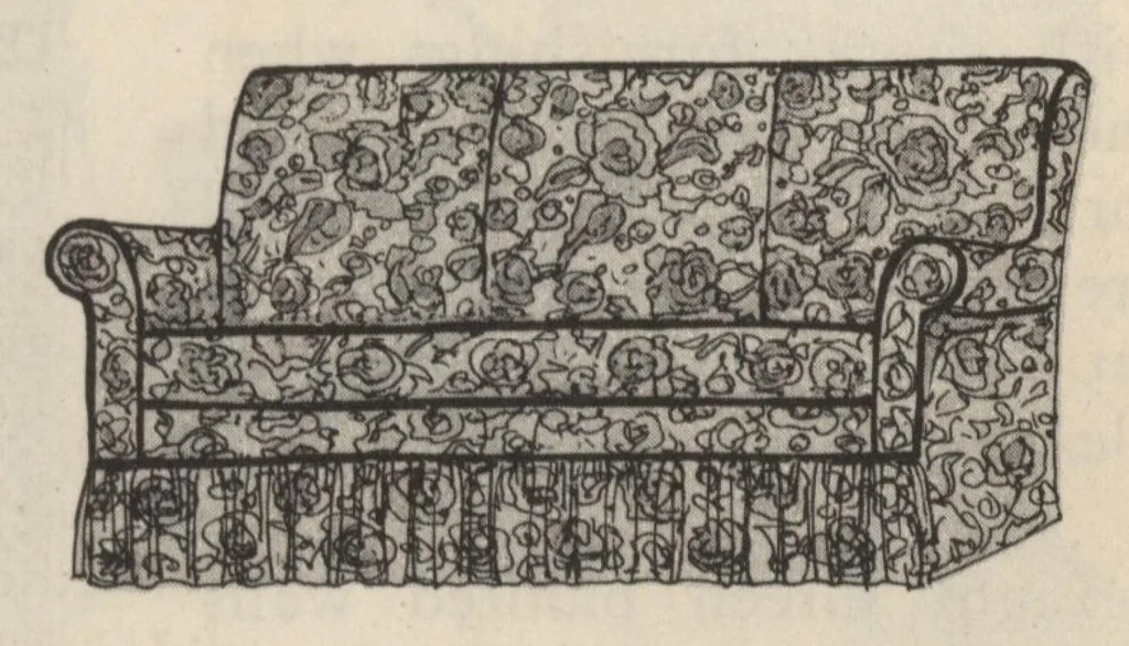 An illustration from How to choose colors and furnishings for your home., 1926, leaf 19