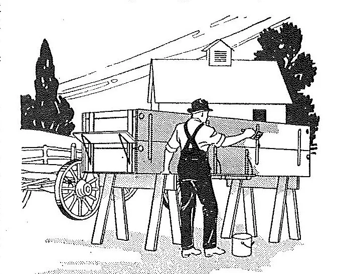 An illustration from How to Paint, 1920, leaf 11