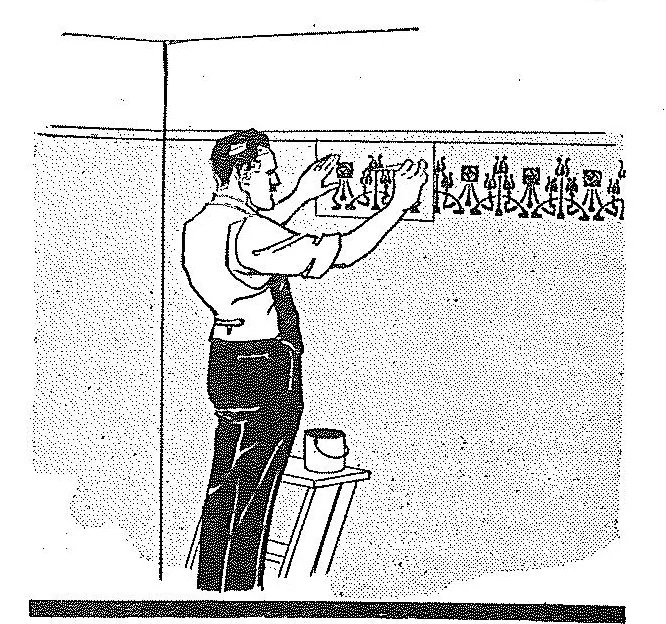 An illustration from How to Paint, 1920, leaf 8