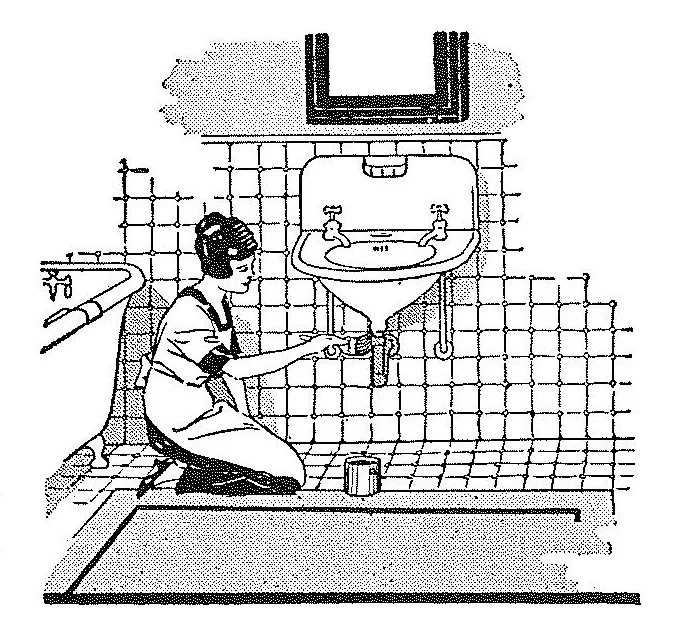An illustration from How to Paint, 1920, leaf 9
