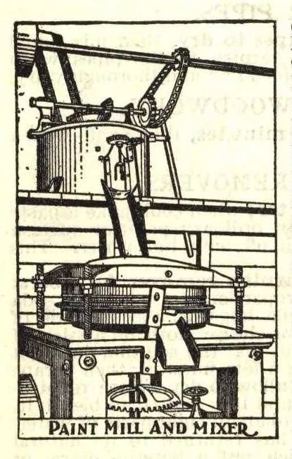 An illustration from How to paint: directions for applying paint and varnish with best results., 1915, leaf 17