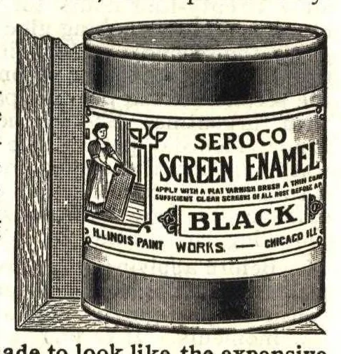 An illustration from How to paint: directions for applying paint and varnish with best results., 1915, leaf 5