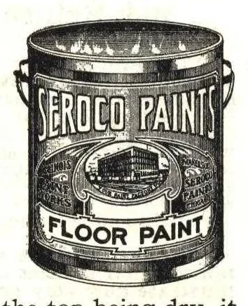 An illustration from How to paint: directions for applying paint and varnish with best results., 1915, leaf 6