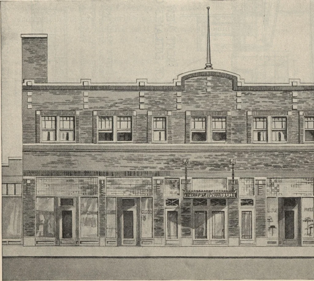 An illustration from How to read plans and take off bills of materials., 1917, leaf 106