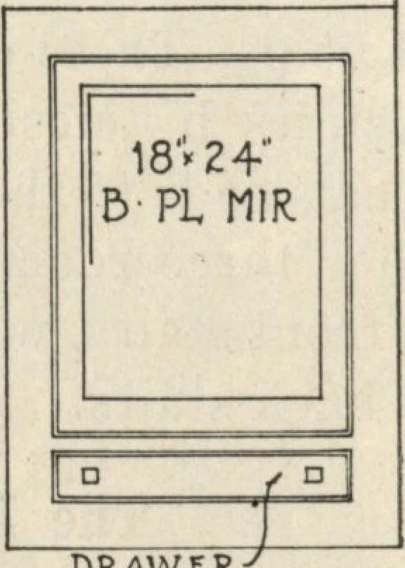 An illustration from How to read plans and take off bills of materials., 1917, leaf 117